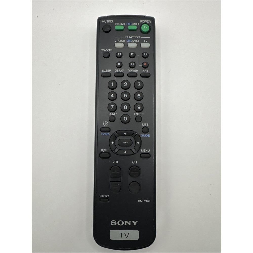 Sony RM-Y165 OEM TV Remote Control For RM-Y167 RM-Y168 RM-Y169 RM-Y171 Works